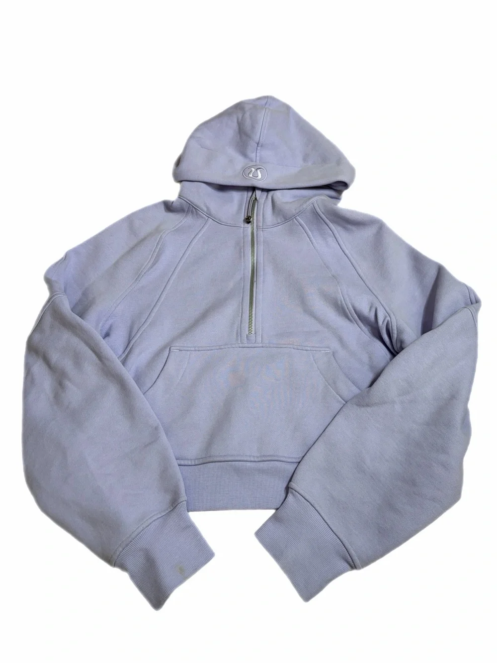 Lululemon Scuba Oversized Half-Zip Hoodie (Lilac Smoke) Size XS/S